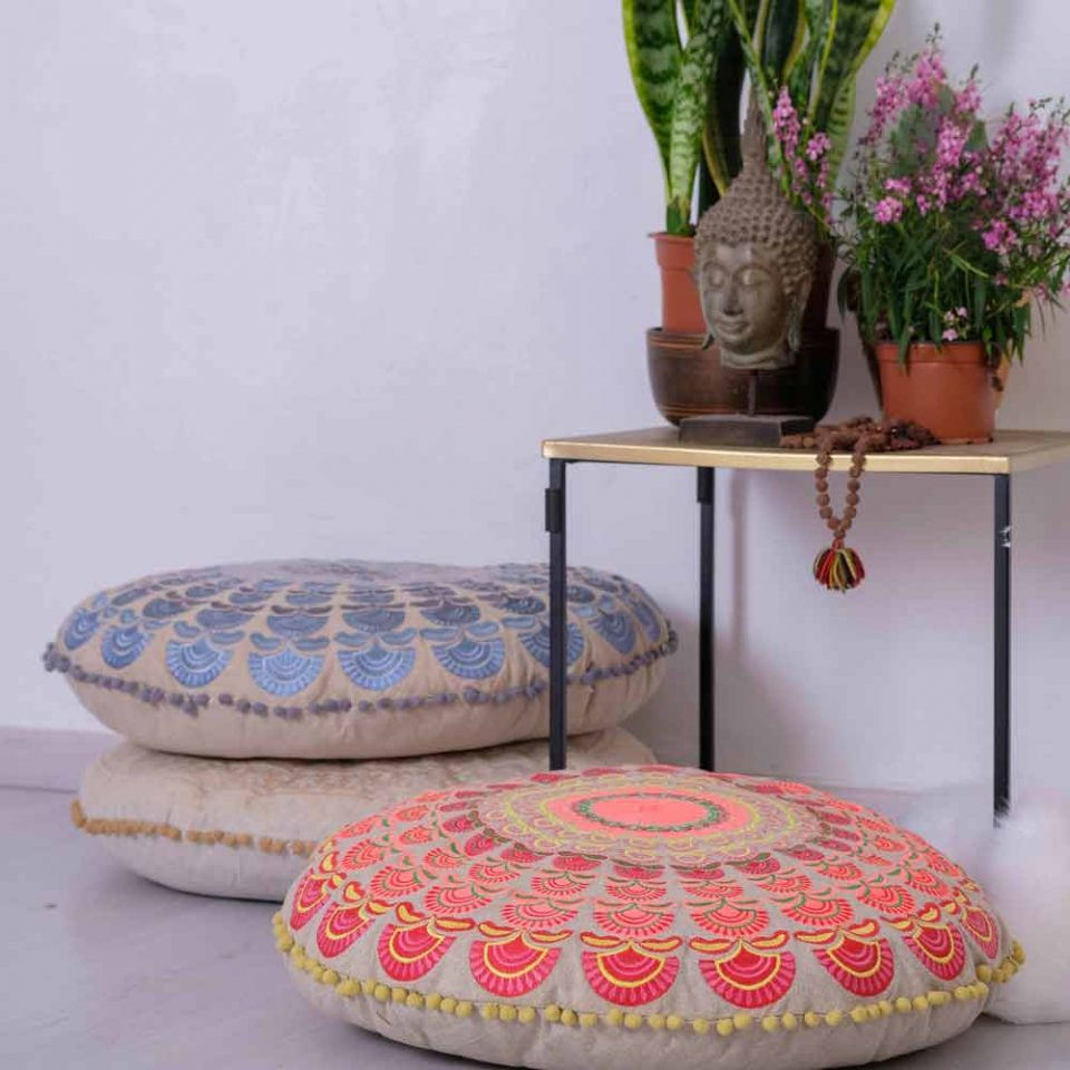 Mandala Floor Cushion Combo 4