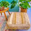 Moroccan Pillow Pouf Cushion Furntiture Decor