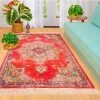 Red Moroccan Area Rug